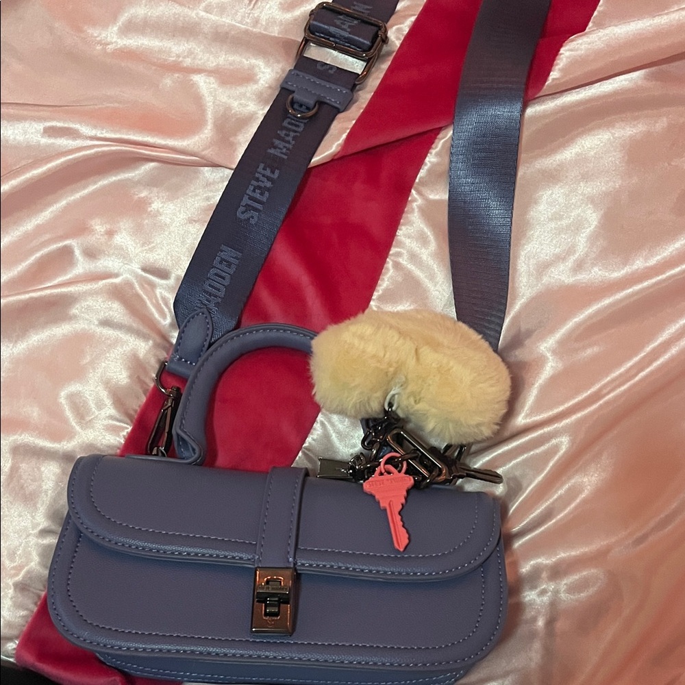 Steve Madden Prince Crossbody Bag (*without white heart charm shown in photo)